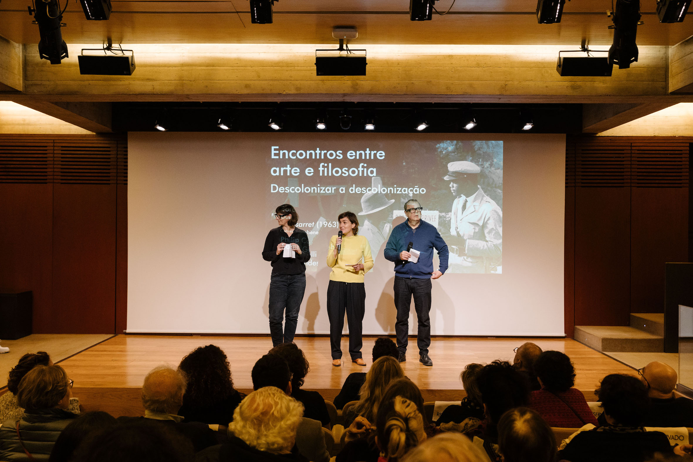 Problematising reality – Encounters between art and philosophy, programme 3, 2024. © Diana Tinoco and Francisco Pereira